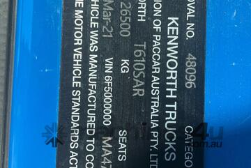 2021 Kenworth T610SAR Prime Mover