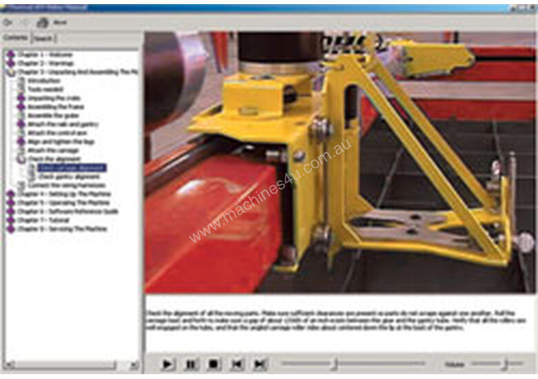 Click to view full size photos RETROFIT WATER TABLE FOR PLASMACAM SAMSON 510