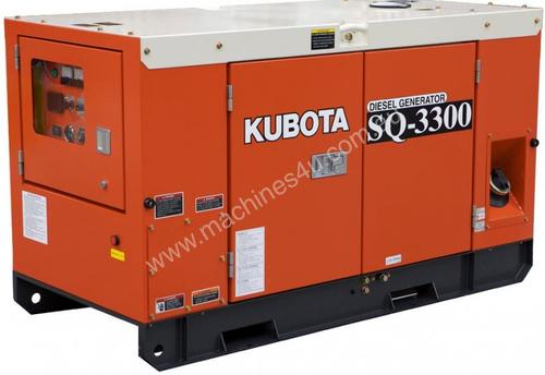 KUBOTA SQ3300 - 33 kVA Diesel Generator