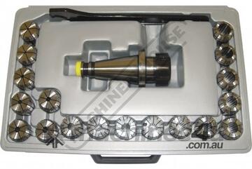Collet & Chuck Set - 20 Piece NT40 x ER32 Collet Range 2 - 20mm 