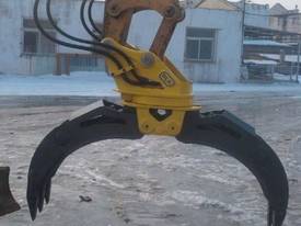 PC200 EXCAVATOR HYDRAULIC LOG GRAPPLE/FIXED PC200  - picture2' - Click to enlarge