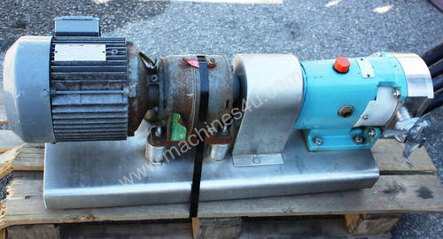 Stainless lobe pump 2.2kw BSM connections