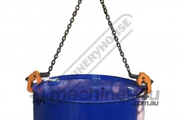 Vertical Chain & Clamp Drum Lifter GDLC 500mm Alloy Steel Chain Length - 6 x 18mm 1000kg Lift Capaci