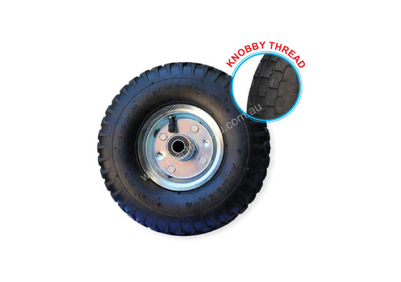 caption 52103 - 260MM SILVER SERIES PNEUMATIC OFFSET WHEEL
