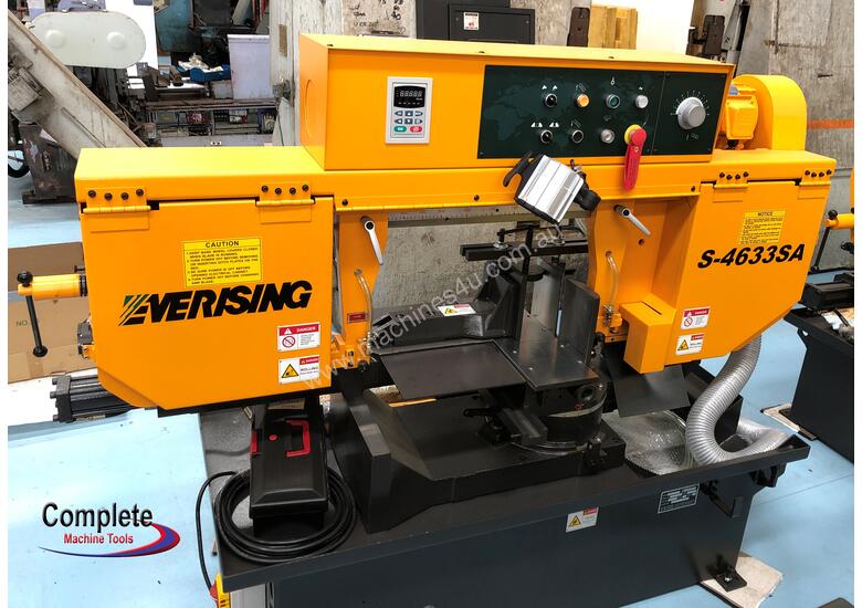 New everising EVERISING S4633SA BAND SAW SEMI AUTO MITRE CUTTING 460 x