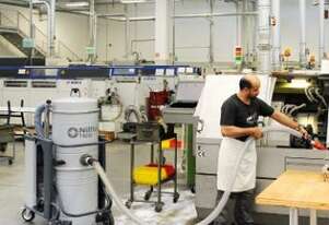 CLEANQUIP-Nilfisk T40 L100 3 Phase Industrial Wet and Dry Vacuum