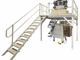 Painted Platform and stairs for Weigher (Part of C - picture0' - Click to enlarge