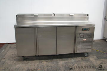 Commercial 3 Door Refrigerated Counter Fridge