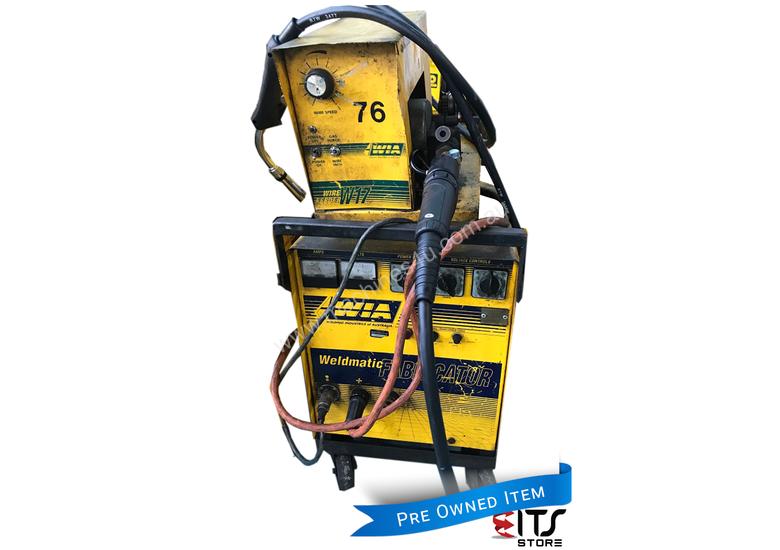 caption WIA MIG Welder 320 Amp Weldmatic Fabricator with W17 SWF Wire Feeder