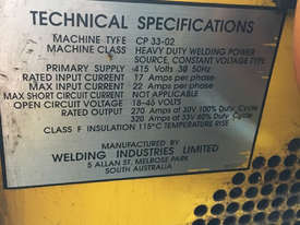 WIA MIG Welder 320 Amp Weldmatic Fabricator with W17 SWF Wire Feeder - picture2' - Click to enlarge