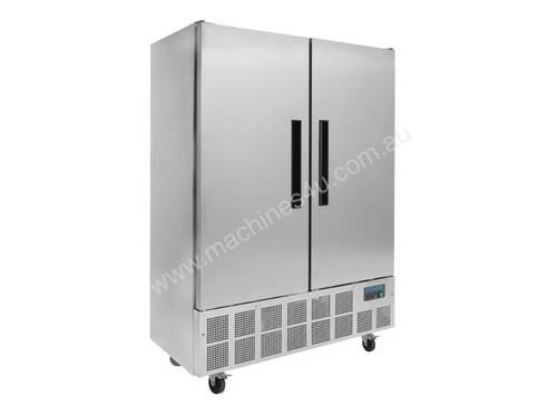 Polar GD879-A - Slimline Double Door Refrigeration Unit Fridge
