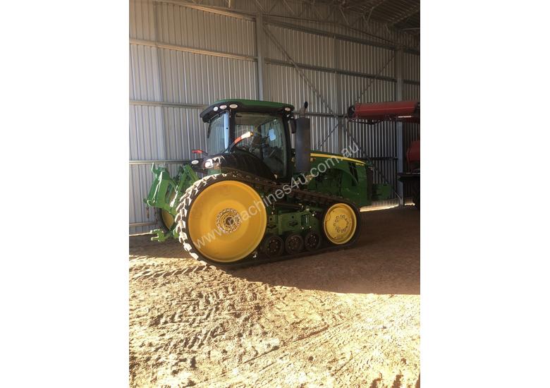 caption John Deere 8370RT Tracked Tractor