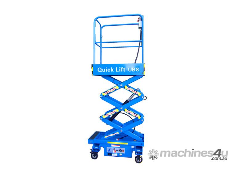 New 2019 QUICK LIFT 8ft Push around Scissor Lift Scissor Lift in SYDNEY