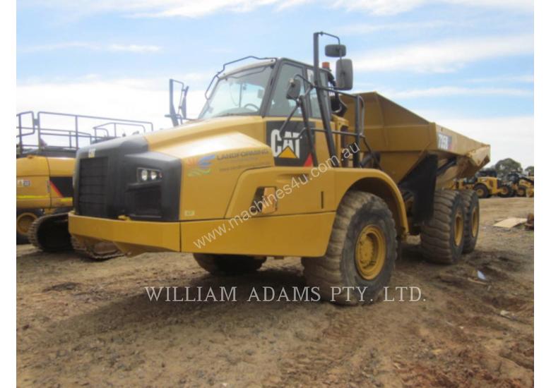 caption CATERPILLAR 735B Articulated Trucks