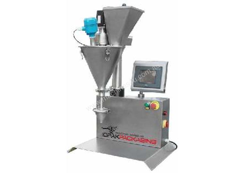 caption Benchtop Semi Automatic Servo Driven Auger Filler