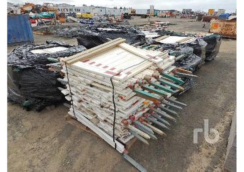 Used qty of QTY OF VICROADS Road Signs Road Safety Barriers in