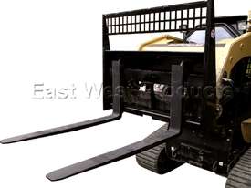 SKID STEER PALLET FORKS ASSEMBLY QFC120 1200kg  for skid steers and loaders  - picture1' - Click to enlarge