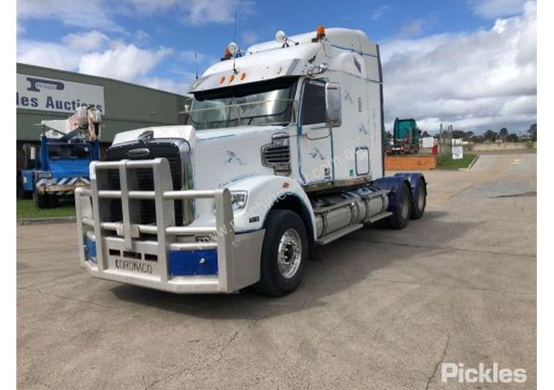 caption 2011 Freightliner Coronado