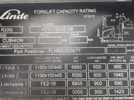 Used Forklift:  R20G Genuine Preowned Linde 2t - picture2' - Click to enlarge