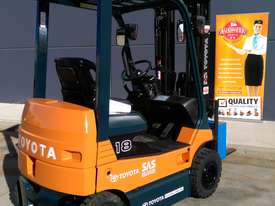 Toyota Business Class 1.8 Tonne Battery Electric Counterbalance Forklift in great condition. Sydney. - picture1' - Click to enlarge