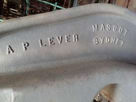 Large Australian Ap lever 7ton fly press/screw press - picture2' - Click to enlarge