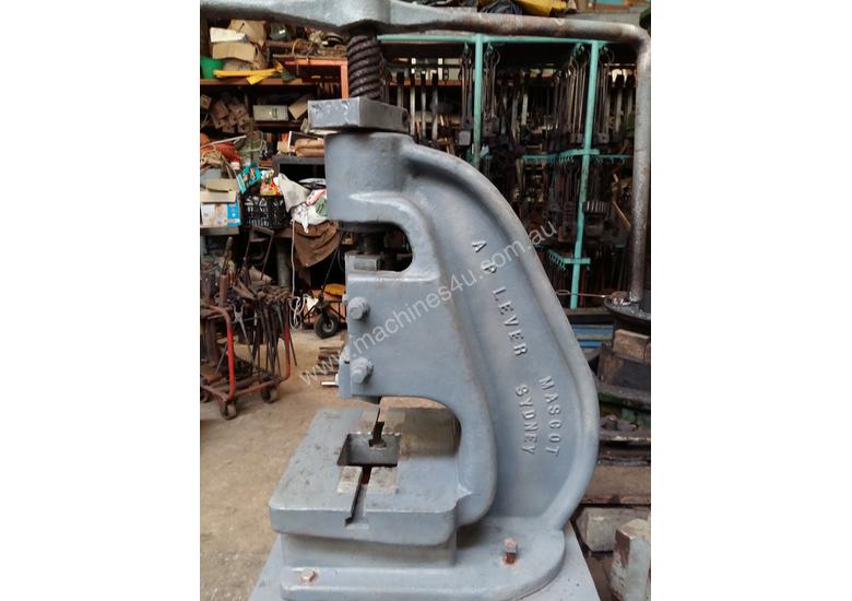 Used Ap Lever Large Australian Ap Lever 7ton Fly Press Screw Press Fly