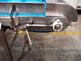 Incline Cleated Belt Conveyor, 3300mm L x 600mm W x 1900mm H - picture2' - Click to enlarge