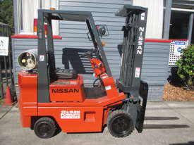 Nissan 1.5 ton Container Mast Used Forklift #1487 - picture0' - Click to enlarge
