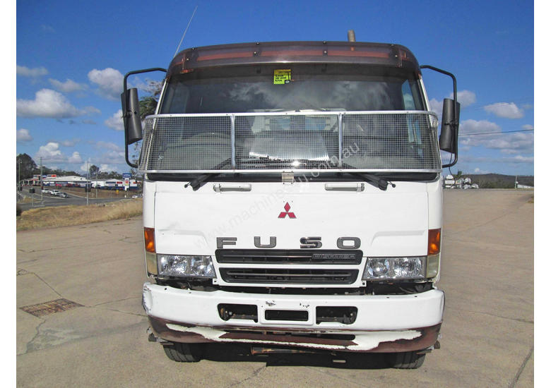 caption Mitsubishi FM 10.0 Fighter Tipper Truck