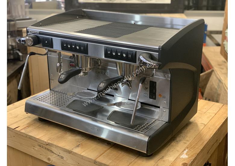 Used rancilio RANCILIO CLASSE 7 E 2 GROUP ESPRESSO COFFEE MACHINE