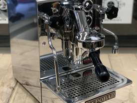 EXPOBAR OFFICE LEVA 1 GROUP STAINLESS STEEL ESPRESSO COFFEE MACHINE - picture0' - Click to enlarge