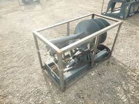 Hydraulic Auger Drive to suit Skidsteer Loader - picture1' - Click to enlarge