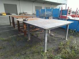 Custom 4 X Metal Work Bench - picture1' - Click to enlarge