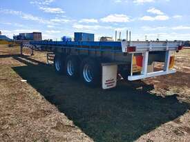FREIGHTER tri axle flat top extendable trailer - picture1' - Click to enlarge