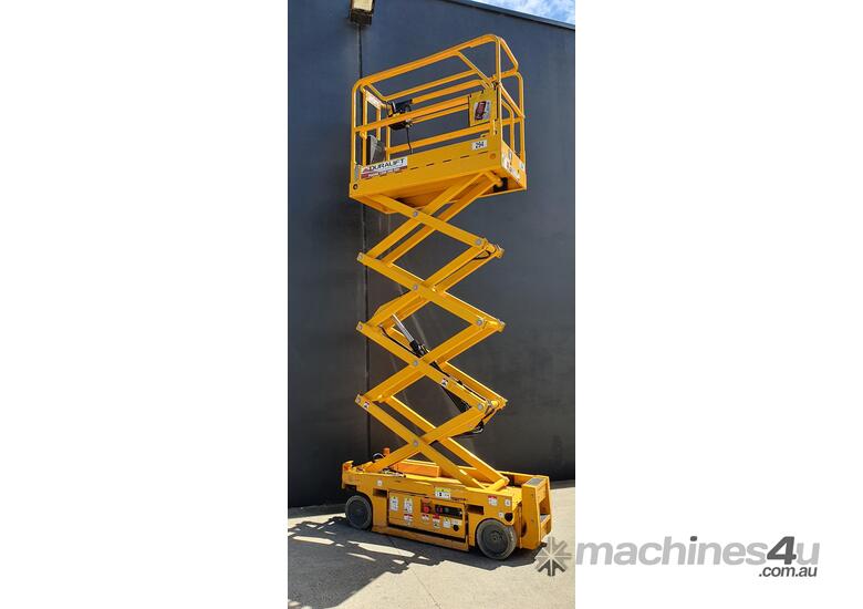 caption Haulotte Optimum 8 19'/8m Electric Scissor lift