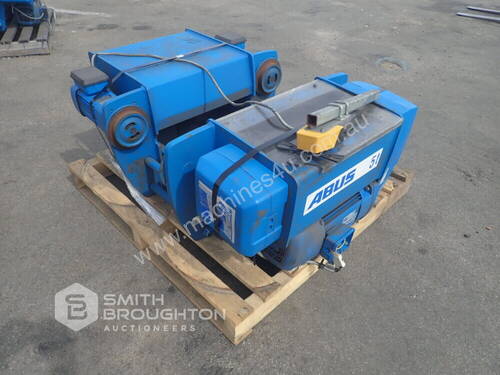 2010 ABUS GM1000-5000 5 TONNE CEILING HOIST