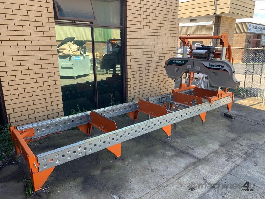 Used 2019 Norwood Norwood Sawmill HD36Pro23G Power feed and Sawhead