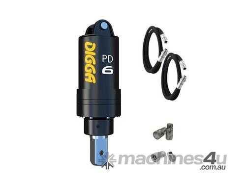Digga PD6 Auger Drive for Mini Excavators up to 6.5T