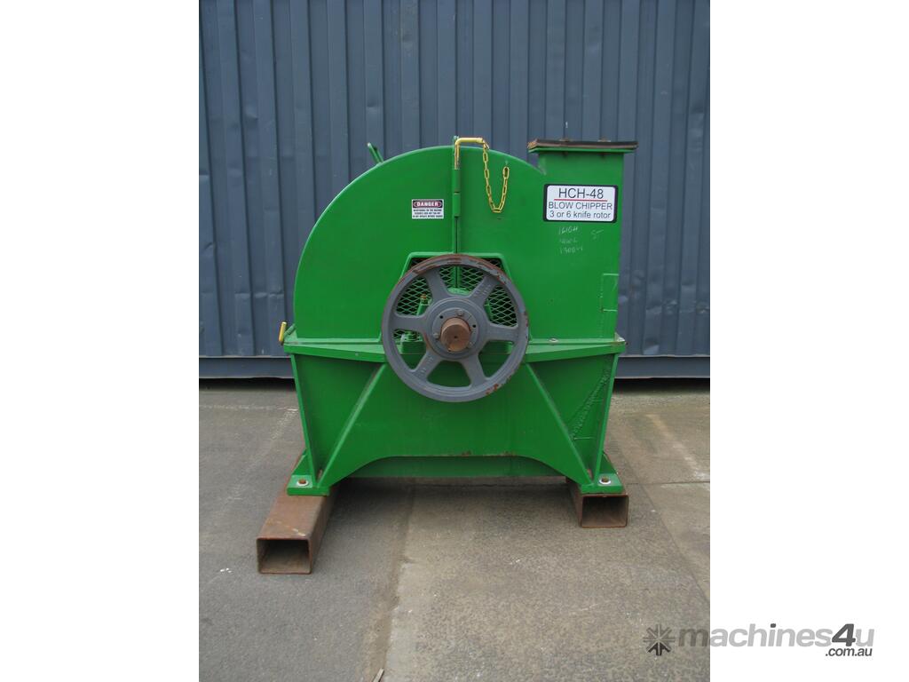 Used Hch 48 Industrial Stationary 48 Disc Wood Chipper Hch 48 Wood Chippers Shredders In Broadmeadows Vic