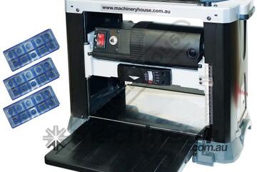 T-13S Bench Mount Thicknesser - Spiral Head Package Deal 330 x 152mm (W x H) Material Capacity Pate