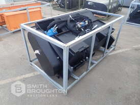 1330MM HYDRAULIC CONCRETE MIXER BUCKET TO SUIT SKID STEER (UNUSED) - picture0' - Click to enlarge