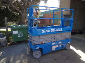Genie GS2632 Narrow Scissor Lift (4 Years + of Compliance) - picture0' - Click to enlarge