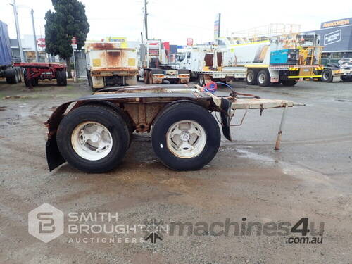 CUSTOM BUILT TANDEM AXLE CONVERTER DOLLY