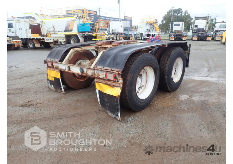 Buy Used CUSTOM BUILT TANDEM AXLE CONVERTER DOLLY Dolly Trailer