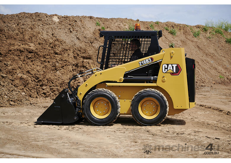caption CATERPILLAR® 216B3 SKID STEER LOADER
