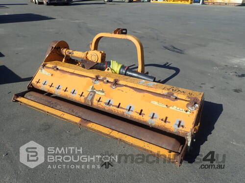 2001 BERTI TFB-Y2000 2000MM 3 POINT LINKAGE PTO FLAIL MULCHER