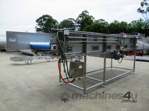 Plastic Intralox Belt Conveyor, 5000mm L x 1200mm W x 1520mm H