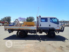 2005 MITSUBISHI CANTER 500/600 4X4 DUAL CAB FLAT TOP TRUCK - picture0' - Click to enlarge
