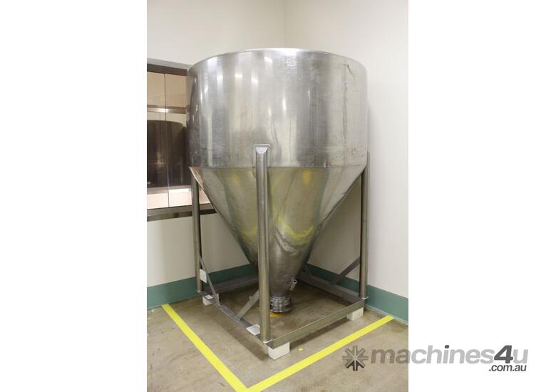 Stainless Steel Conical Hopper.