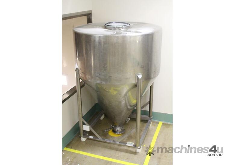 Stainless Steel Conical Hopper.